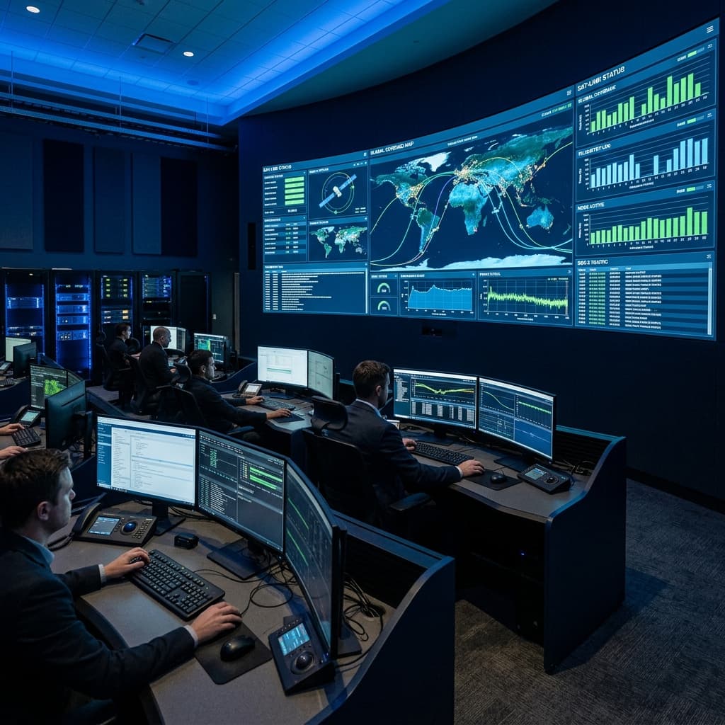 Satellite Operations Control Room